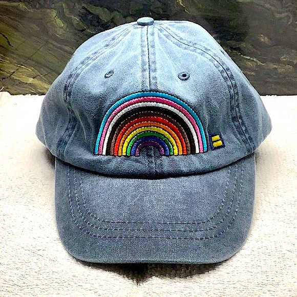 Rainbow Ball Cap 
Denim Equality Gift Set New. - Picture 2 of 16